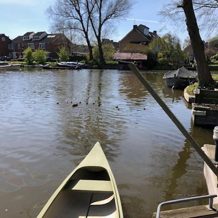 Gezellige Pipo Met Grote Schommel Aan Het Water Medemblik Exterior foto