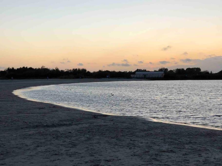 Gezellige Pipo Met Grote Schommel Aan Het Water Medemblik Exterior foto
